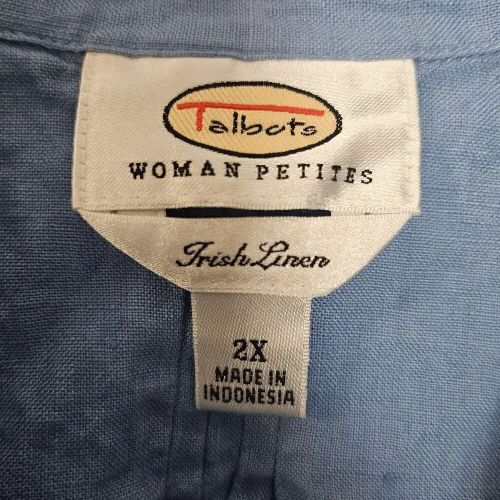 Talbots irish linen